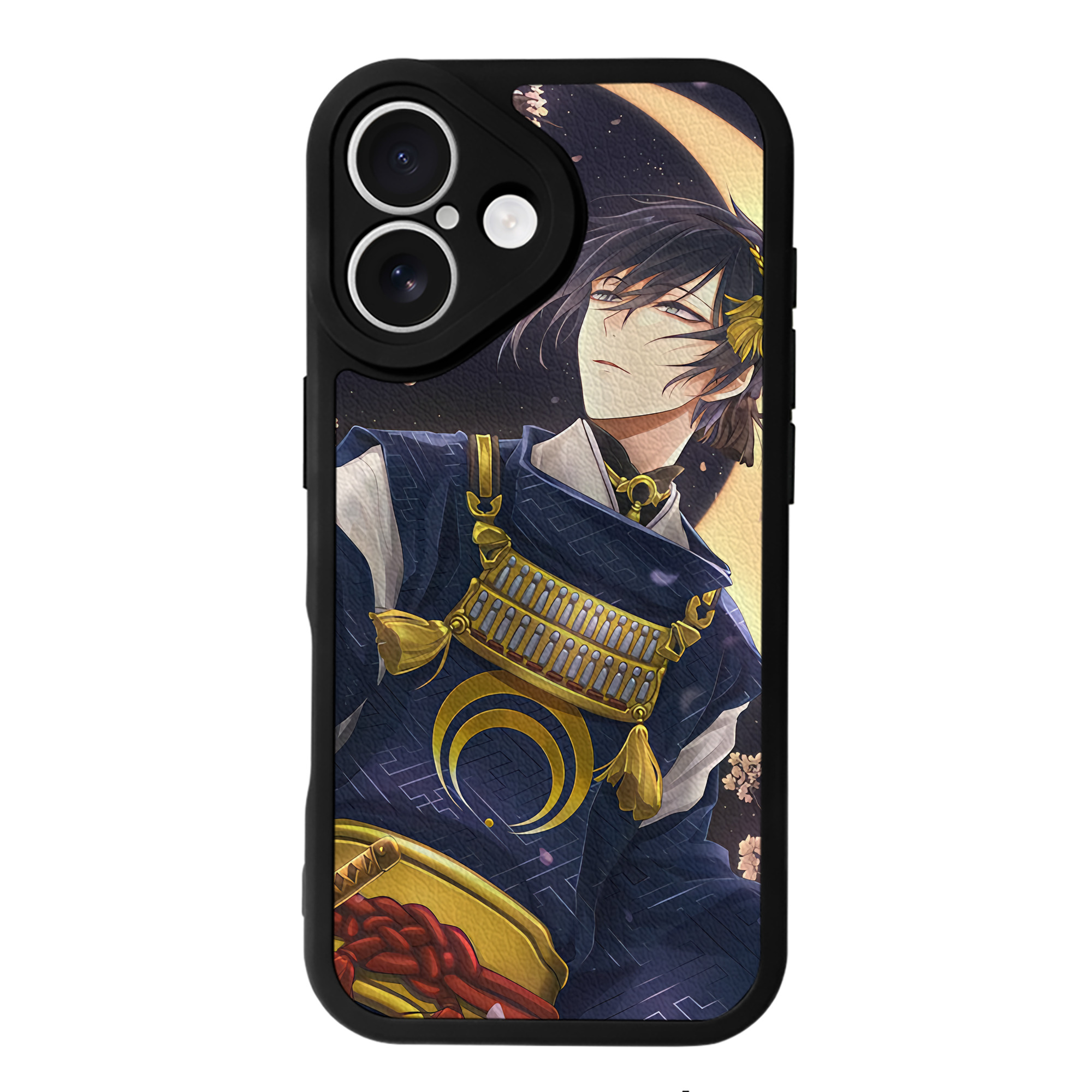 （画像用） 刀剣乱舞 Touken Ranbu 【iPhone 16シリーズ対応】シリコンスマホケース（レザー調） 材質：シリコン